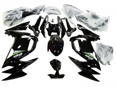 2020-2024 Glossy Black Green Kawasaki Ninja 650 EX650 Motorcycle Fairings Australia