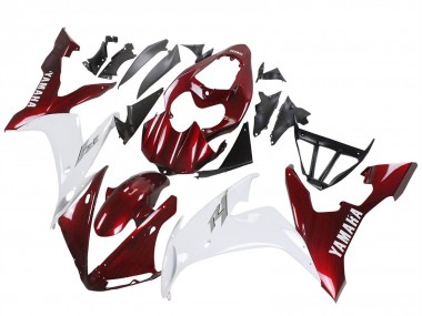 2004-2006 Red White Yamaha YZF 1000 R1 Motorcycle Fairings Australia