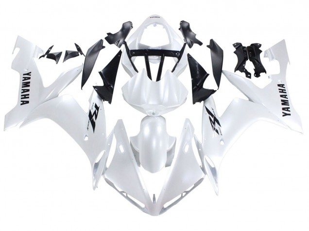 2004-2006 Pearl White Black Decals Yamaha YZF 1000 R1 Motorcycle Fairings Australia