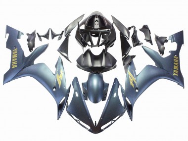 2004-2006 Dark Blue Gold Decals Yamaha YZF 1000 R1 Motorcycle Fairings Australia