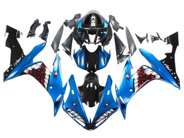 2004-2006 Blue Black Red White Shark Yamaha YZF 1000 R1 Motorcycle Fairings Australia