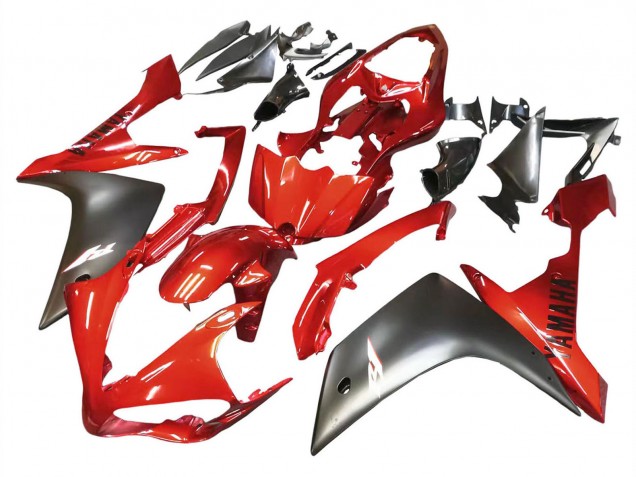 2007-2008 Red Matte Black Yamaha YZF 1000 R1 Motorcycle Fairing Australia