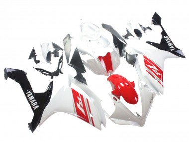 2007-2008 White Red Black Yamaha YZF 1000 R1 Motorcycle Fairing Australia