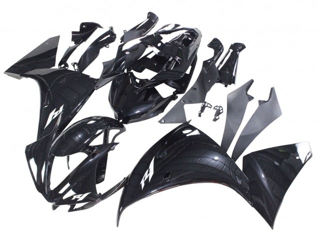 2012-2014 Glossy Black Yamaha YZF 1000 R1 Motorcycle Fairings Australia