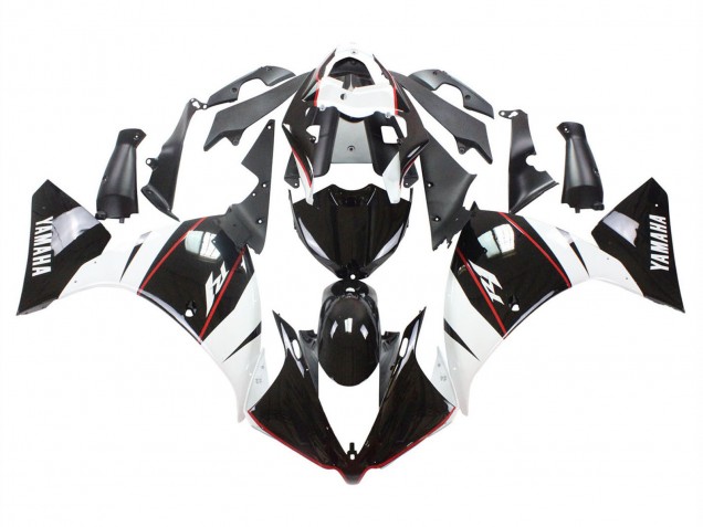 2012-2014 White Red Glossy Black Yamaha YZF 1000 R1 Motorcycle Fairing Australia