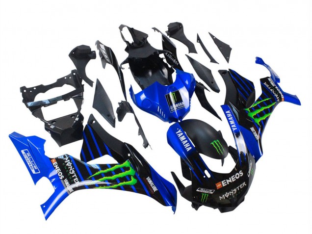 2015-2019 Blue Matte Black Green Monster ENEOS Yamaha YZF 1000 R1 Motorcycle Fairings Australia