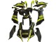 2020-2025 Glossy Black Fluorescent Yellow Yamaha YZF 1000 R1 Motorcycle Fairings Australia