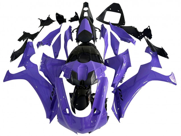 2020-2025 Purple Glossy Black Yamaha YZF 1000 R1 Motorcycle Fairings Australia