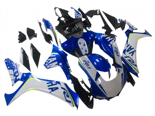 2020-2025 White Blue Neon Yellow Glossy Black Yamaha YZF 1000 R1 Motorcycle Fairings Australia