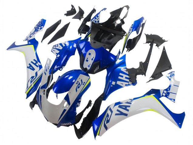 2020-2025 White Blue Neon Yellow Glossy Black Yamaha YZF 1000 R1 Motorcycle Fairings Australia