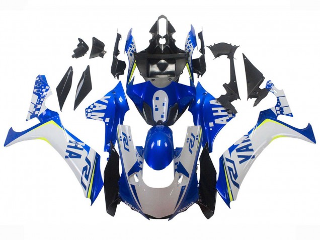 2020-2025 White Blue Neon Yellow Glossy Black Yamaha YZF 1000 R1 Motorcycle Fairings Australia