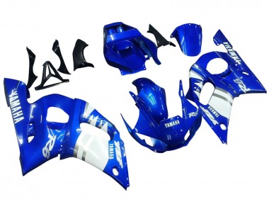 1998-2002 Blue White Yamaha YZF 600 R6 Motorcycle Fairings Australia