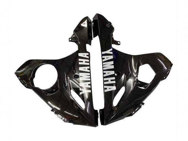 2003-2004 Glossy Black White Decals Yamaha YZF R6 Motorcycle Fairings Australia