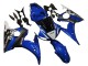 2003-2004 Blue White Glossy Black Yamalube Yamaha YZF R6 Motorcycle Fairings Australia