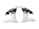 2003-2004 White Glossy Black Yamaha YZF R6 Motorcycle Fairing Australia
