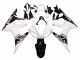 2003-2004 White Glossy Black Yamaha YZF R6 Motorcycle Fairing Australia