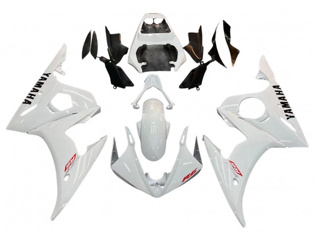2003-2004 White Yamaha YZF R6 Motorcycle Fairing Australia