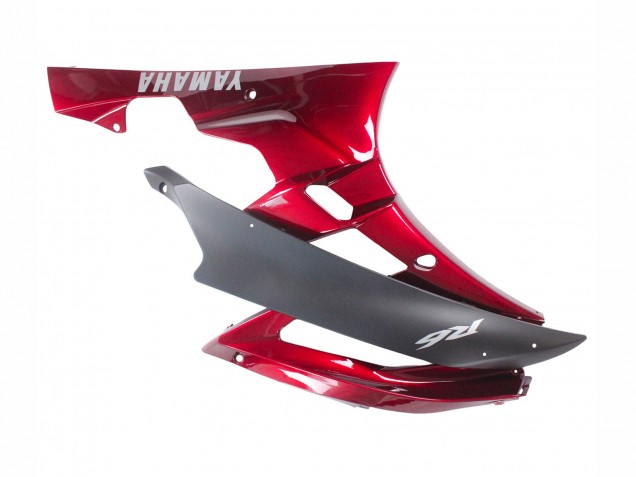 2006-2007 Red Matte Black Yamaha YZF 600 R6 Motorcycle Fairing Australia