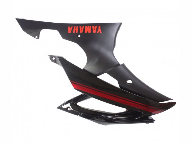 2008-2016 Glossy Black Matte Black Red Stripe Yamaha YZF 600 R6 Motorcycle Fairings Australia