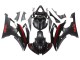 2008-2016 Glossy Black Matte Black Red Stripe Yamaha YZF 600 R6 Motorcycle Fairings Australia
