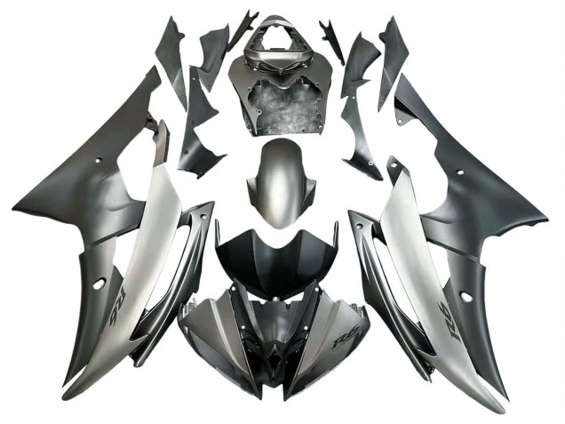 2008-2016 Silver Grey Yamaha YZF 600 R6 Motorcycle Fairings Australia