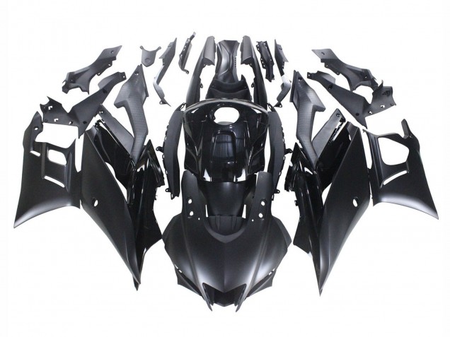 2022-2024 Matte Black Yamaha YZF R3/R25 Motorcycle Fairings Australia