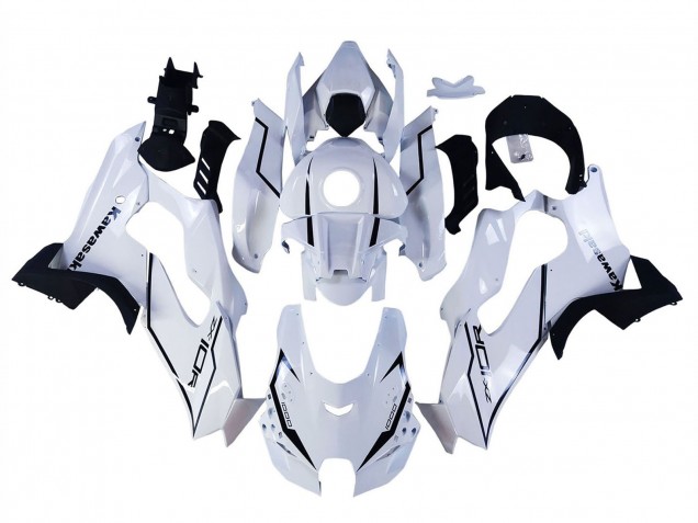 2021-2025 White Black Kawasaki ZX10R Motorcycle Fairings Australia