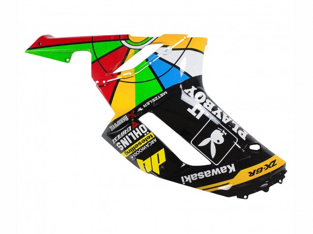 2007-2008 Colorful Playboy 223 Kawasaki ZX6R Motorcycle Fairings Australia