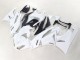 2009-2012 White Black Ninja Kawasaki ZX6R Motorcycle Fairings Australia