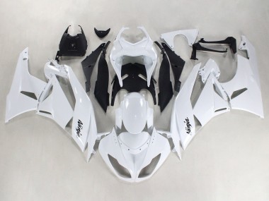 2009-2012 White Black Ninja Kawasaki ZX6R Motorcycle Fairings Australia