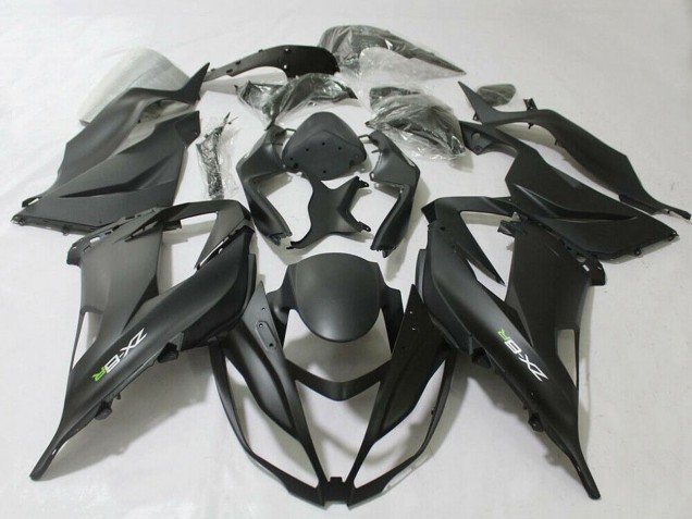 2013-2018 Matte Black Kawasaki ZX6R Motorcycle Fairing Australia