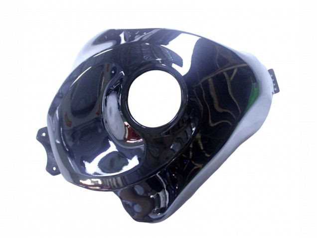 2019-2022 Glossy Black White Kawasaki ZX6R Motorcycle Fairings Australia