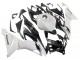 2019-2022 White Black Carbon Fiber Kawasaki ZX6R Motorcycle Fairings Australia