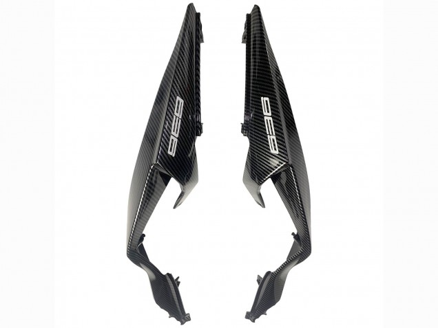 2019-2022 White Black Carbon Fiber Kawasaki ZX6R Motorcycle Fairings Australia