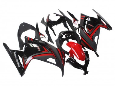 2013-2024 Red Black Kawasaki EX300 Motorcycle Fairings Australia