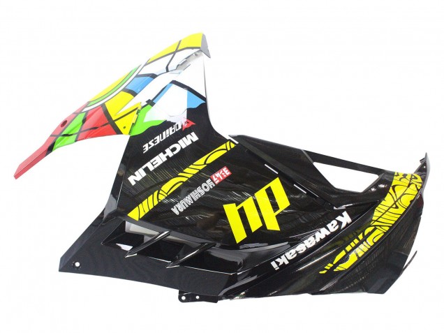 2013-2024 Glossy Black Yellow Red Green Blue White Kawasaki EX300 Motorcycle Fairings Australia