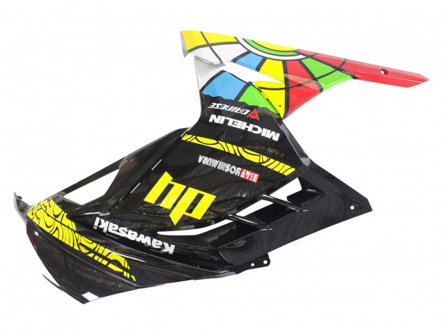 2013-2024 Glossy Black Yellow Red Green Blue White Kawasaki EX300 Motorcycle Fairings Australia