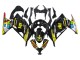 2013-2024 Glossy Black Yellow Red Green Blue White Kawasaki EX300 Motorcycle Fairings Australia