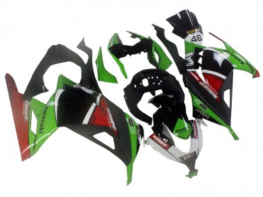 2013-2024 Green White Red Black Elf Kawasaki EX300 Motorcycle Fairings Australia