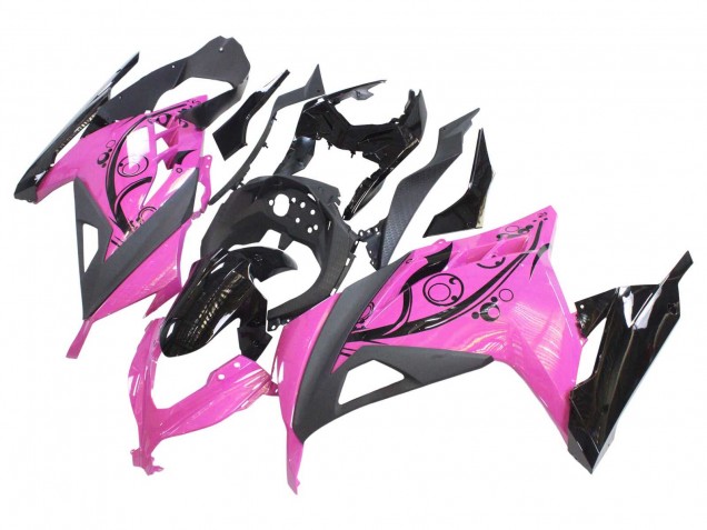 2013-2024 Pink Black Kawasaki EX300 Motorcycle Fairings Australia
