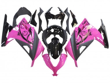 2013-2024 Pink Black Kawasaki EX300 Motorcycle Fairings Australia