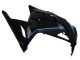 2013-2024 Glossy Black Blue Kawasaki EX300 Motorcycle Fairings Australia