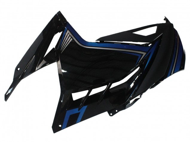 2013-2024 Glossy Black Blue Kawasaki EX300 Motorcycle Fairings Australia