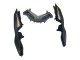 2013-2024 Matte Black White Elf Snow Kawasaki EX300 Motorcycle Fairings Australia