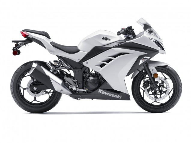 2013-2024 White Black Kawasaki EX300 Motorcycle Fairings Australia
