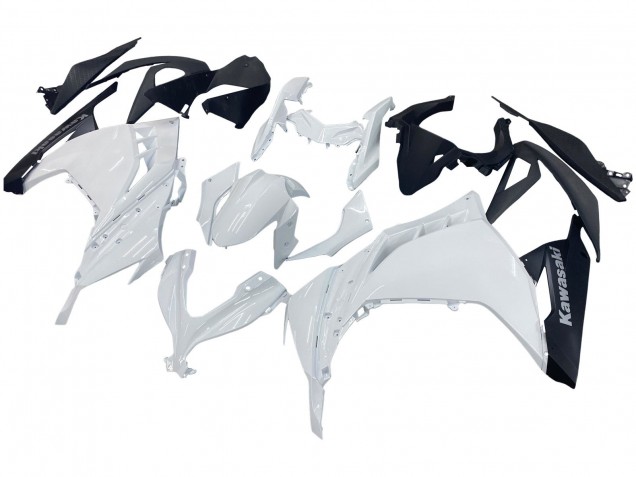 2013-2024 White Black Kawasaki EX300 Motorcycle Fairings Australia
