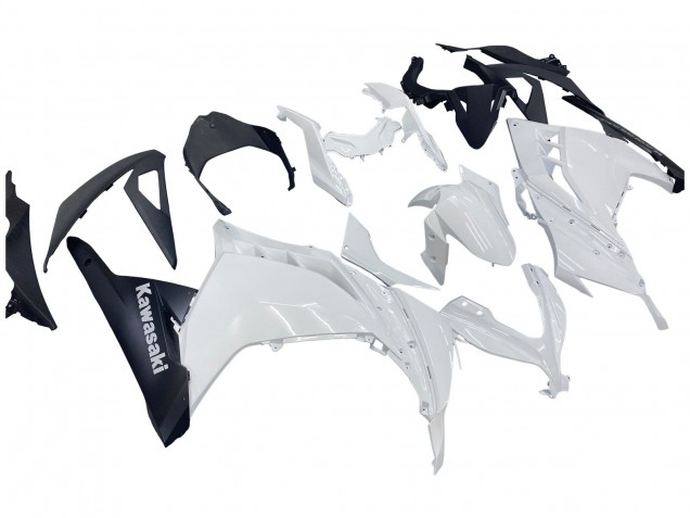 2013-2024 White Black Kawasaki EX300 Motorcycle Fairings Australia