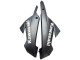 2013-2024 White Black Kawasaki EX300 Motorcycle Fairings Australia