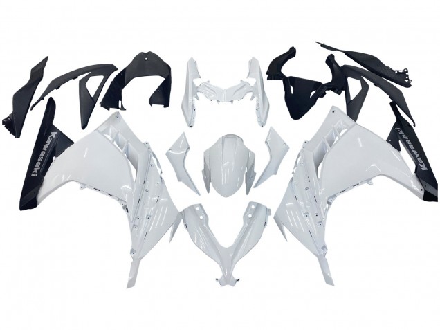 2013-2024 White Black Kawasaki EX300 Motorcycle Fairings Australia