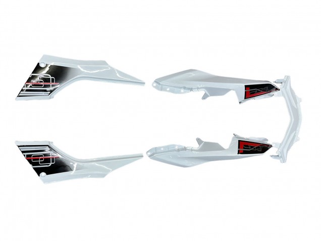 2013-2024 White Red Black Kawasaki EX300 Motorcycle Fairings Australia